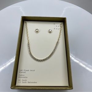 A New Day Necklace & earrings set New In Box